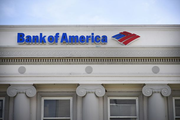 Bank of America branch building