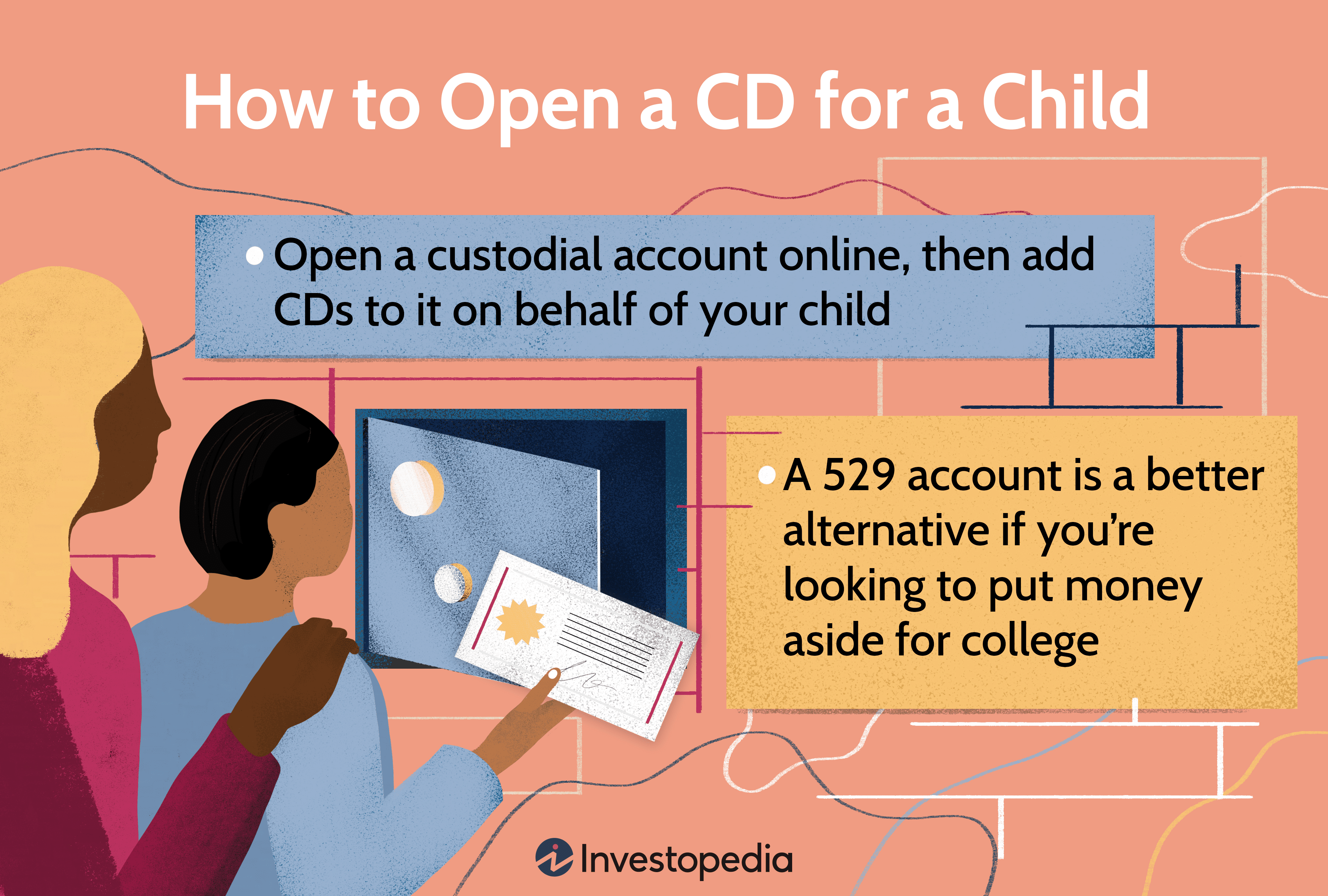 How to Open a CD for a Child